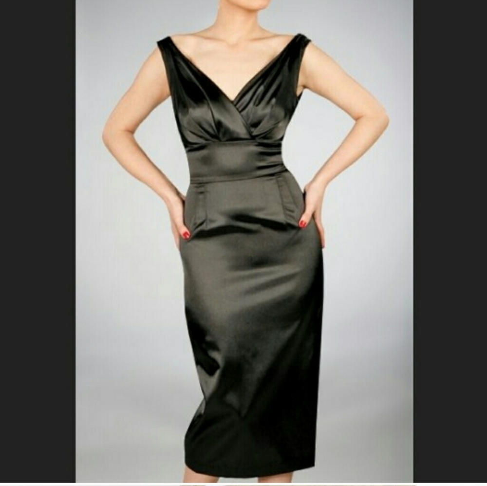 New with tags stop staring satin dress